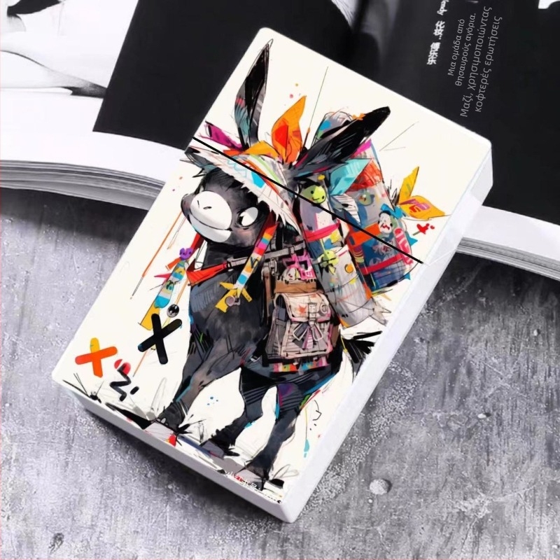 Νέα θήκη τσιγάρων εξωτερικού εμπορίου 2024 Βαμμένη πλαστική ανδρική θήκη τσιγάρων πεταλούδα γάτα χαριτωμένη γυναικεία θήκη τσιγάρων κουτί αποθήκευσης καρτών