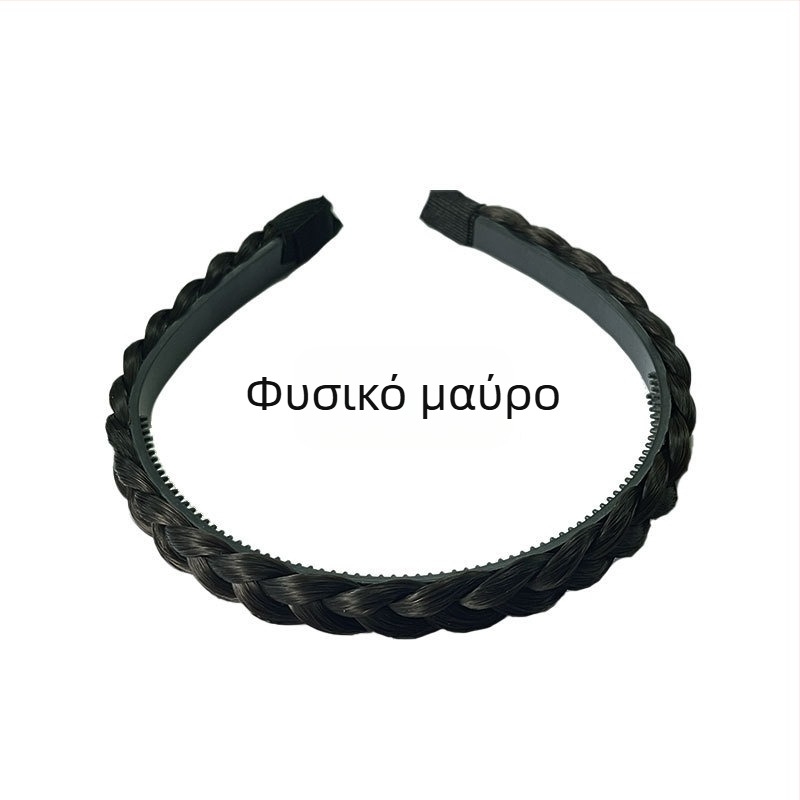 Γυναικεία περούκα με πλεξούδα ψαροκόκαλο, Γυναικεία περούκα με ανυψωμένο κρανιακό πάνω μέρος, Δίσκος, Τεχνητό, Διασημότητα, Χειροποίητο, Πλεξούδα, Ενσωματωμένο, Στριφτό