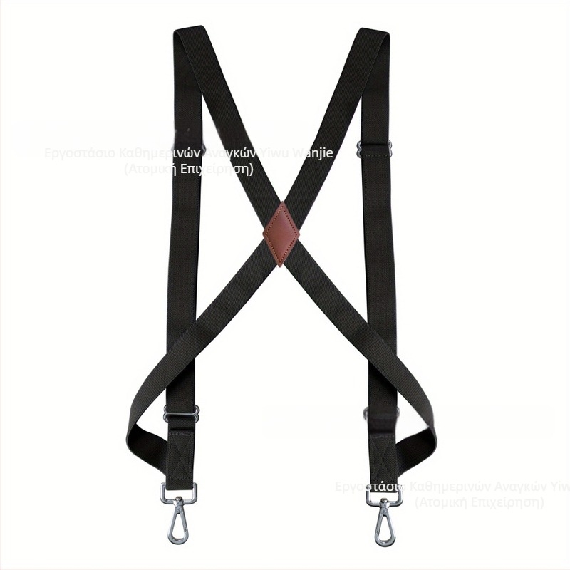 Ζεστό λουράκι 2022 Καλοκαίρι Νέα Άφιξη Λουράκι Όπλου Ελαστικό Κορδέλα Unisex Λουράκι Τιράντες με Αγκράφα και Γάντζο Μοντέρνο