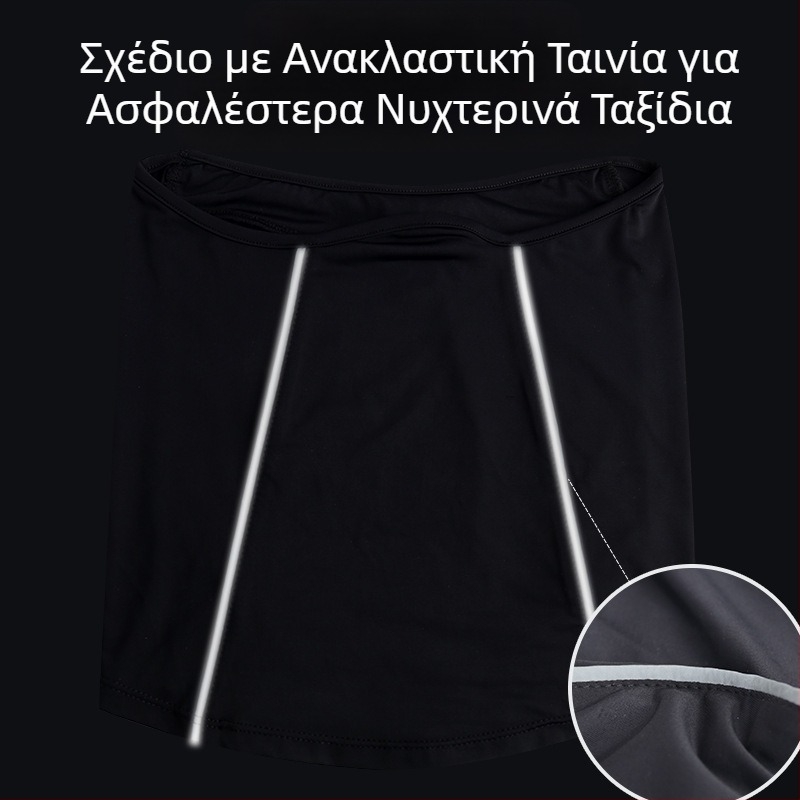 Διασυνοριακή Χονδρική Καλοκαιρινή Νέα Μάσκα Αντηλιακής Προστασίας από Μεταξωτό Πάγο για Άνδρες Άνοιξη και Καλοκαίρι Υπαίθρια Ποδηλασία Ψάρεμα Κασκόλ Λαιμού Αναπνεύσιμο