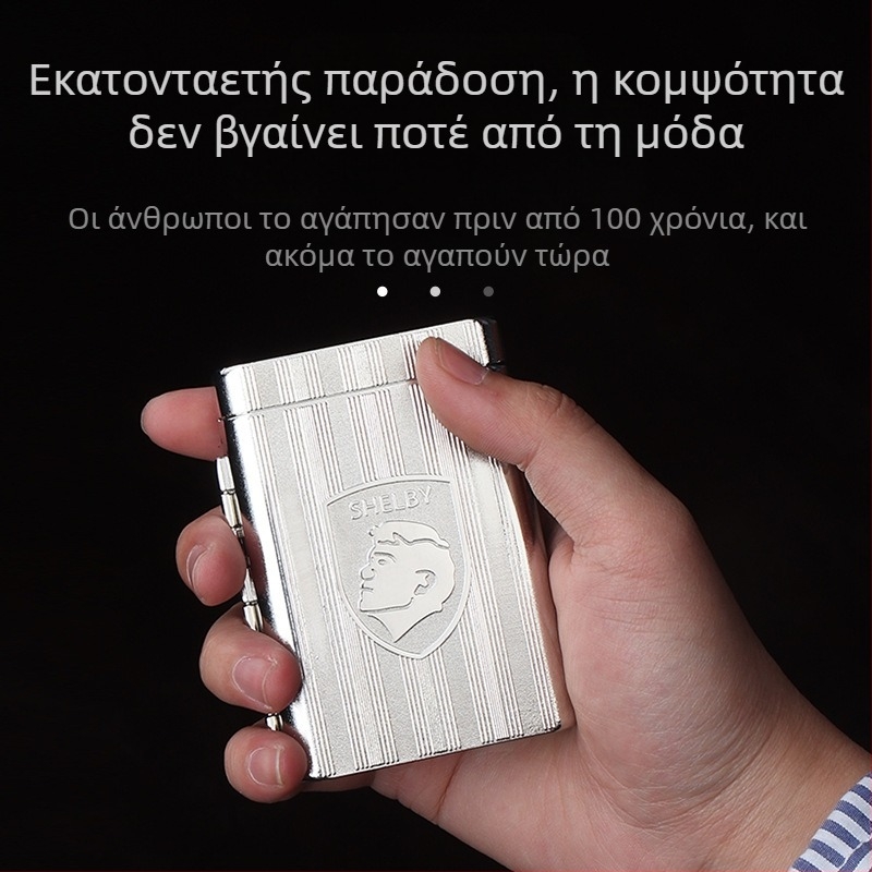 Νέα θήκη τσιγάρων Harland της MG, Bloody Cigarette Gangster με χοντρό μεταλλικό σκελετό 16 τεμαχίων, ανοιχτό εργοστάσιο πώλησης