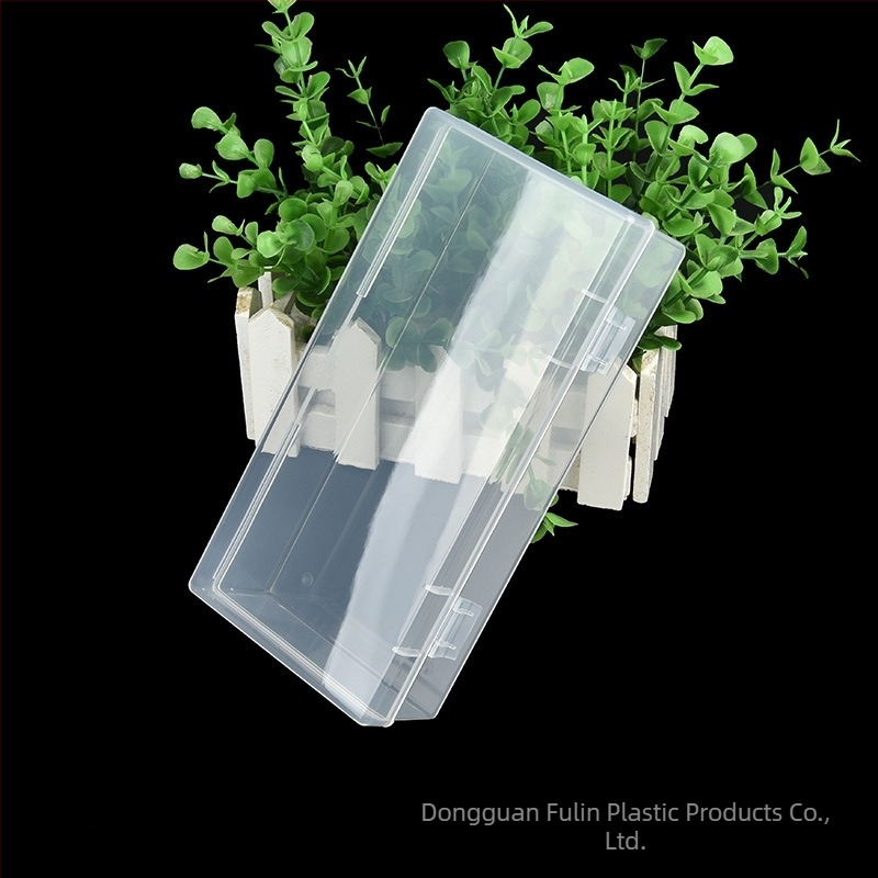 Διαφανές ορθογώνιο πλαστικό κουτί 185x 90x 45 κοσμήματα μικρό κουτί αποθήκευσης μικρό κουτί μερών αξεσουάρ εργαλεία κουτί PP