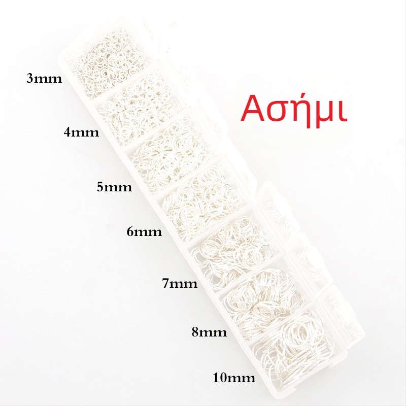 Αξεσουάρ κοσμημάτων DIY ηλεκτρολυτική επιμετάλλωση ανοιχτός δακτύλιος κλειστός δακτύλιος μονός δακτύλιος χειροποίητα σκουλαρίκια μπουτίκ σκουλαρίκια υλικά αξεσουάρ κοσμημάτων