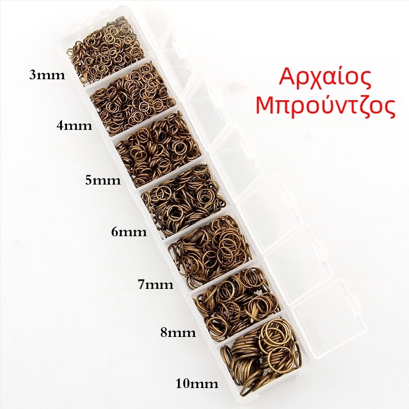 Αξεσουάρ κοσμημάτων DIY ηλεκτρολυτική επιμετάλλωση ανοιχτός δακτύλιος κλειστός δακτύλιος μονός δακτύλιος χειροποίητα σκουλαρίκια μπουτίκ σκουλαρίκια υλικά αξεσουάρ κοσμημάτων