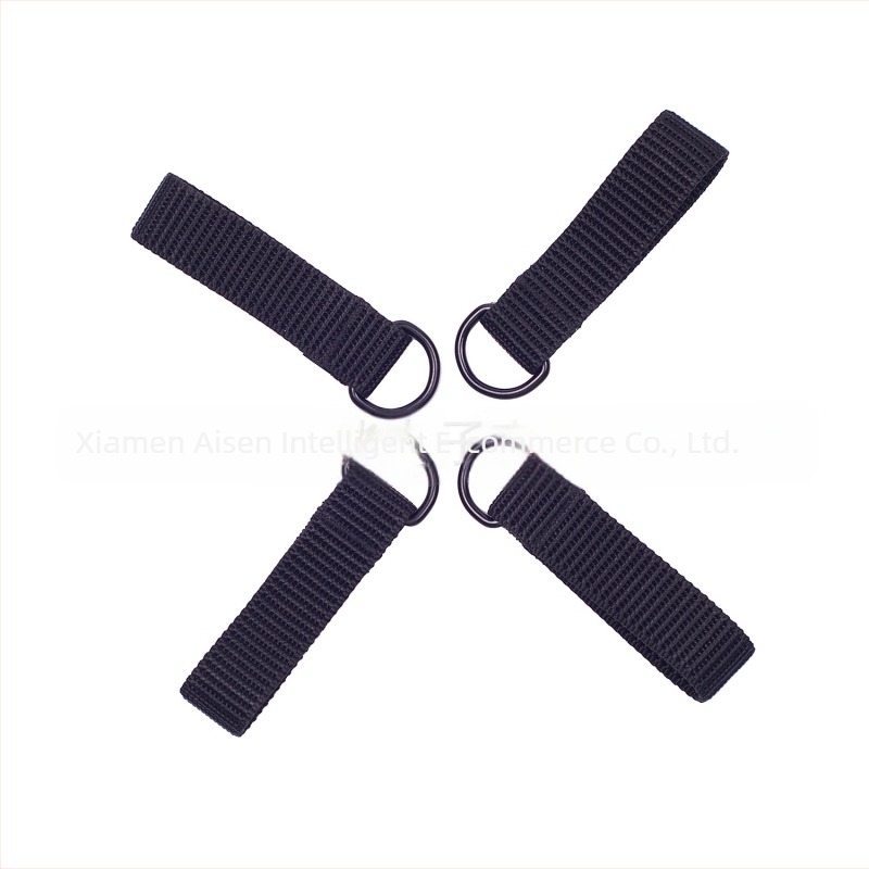 Κόκκινο κρεμαστό λουρί ώμου εργαλείου σε σχήμα Η με διαγώνιο περίγραμμα Πολυλειτουργικός μαγνήτης 1680D λουρί εργαλείων