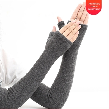 Εργοστασιακά απευθείας κασμίρ ζεστό μανίκι γυναικείο φθινόπωρο και χειμώνα μακρύ κάλυμμα βραχίονα ανδρών παχύ μανίκι χειμερινών διακοπών προστασία βραχίονα