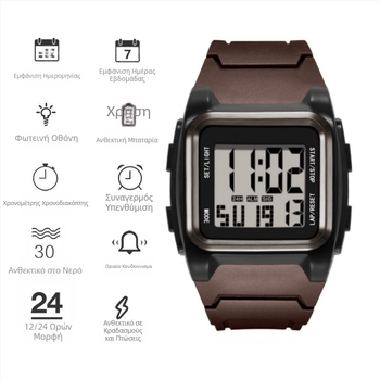 Ρολόι επιστήμης και τεχνολογίας με αίσθηση υψηλής ποιότητας, απλό, μοντέρνο, εξειδικευμένο, μονόκερο, αδιάβροχο, ηλεκτρονικό ρολόι