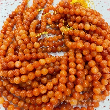 Χάντρες από πορτοκαλί πέτρα ήλιου και φεγγαρόφωτο σε χρώμα νεφρίτη, αξεσουάρ κοσμημάτων DIY, χονδρική πηγή εργοστασίου, άμεση πώληση