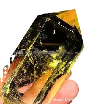 Topaz Raw Stone Γυαλισμένο και γυαλισμένο σπίτι διακοσμητικά πυλώνες