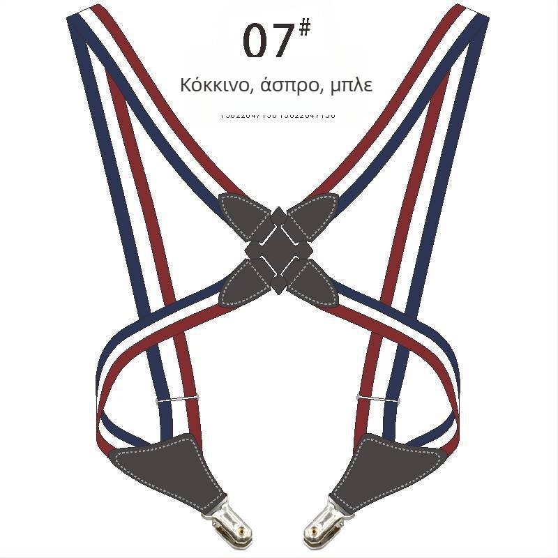 Διασυνοριακή προέλευση Amazon, ελαστικό κλιπ λουριού με κλιπ στο πλάι, τιράντες για ενήλικες άνδρες και γυναίκες