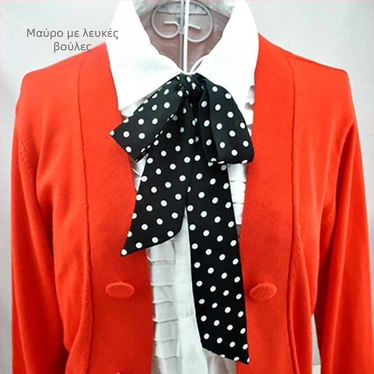 Γυναικεία Δαντέλα με Παπιγιόν, Νέο Κορεάτικο Στυλ, Στυλ Βρετανικής Ακαδημίας, Κυματιστό, Μονόχρωμο, Κορδέλα, Χειροποίητο, Φιόγκος, Μοντέρνο