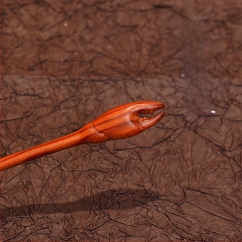 Δημιουργική αστεία σφιγκτήρας φουρκέτας (χρήματα) Απλή φουρκέτα δίσκου τοπικού στυλ Χρυσό μετάξι σανταλόξυλο Διαδίκτυο κόκκινο εκρήξεις