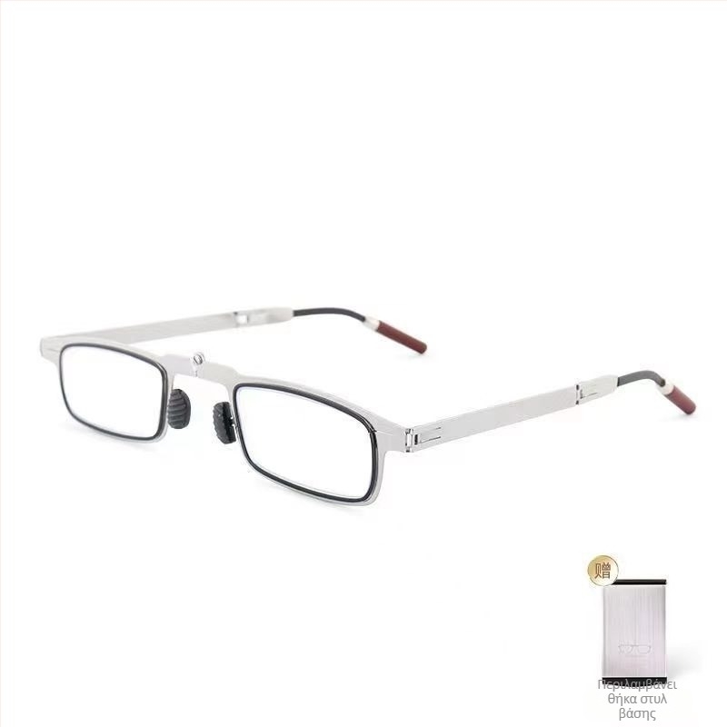 Factory Direct εξαιρετικά λεπτά πτυσσόμενα γυαλιά ανάγνωσης HD φορητά ανδρικά βολικά γυαλιά ανάγνωσης με υποστήριξη κινητού τηλεφώνου