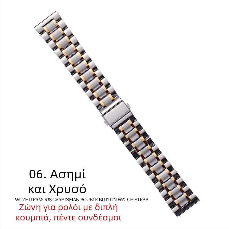 Για Apple AppleWatch Πέντε Χάντρες Makers Στερεά Πόρπη Πεταλούδας iWatch Από Ανοξείδωτο Ατσάλι Huawei Watch Λουράκι