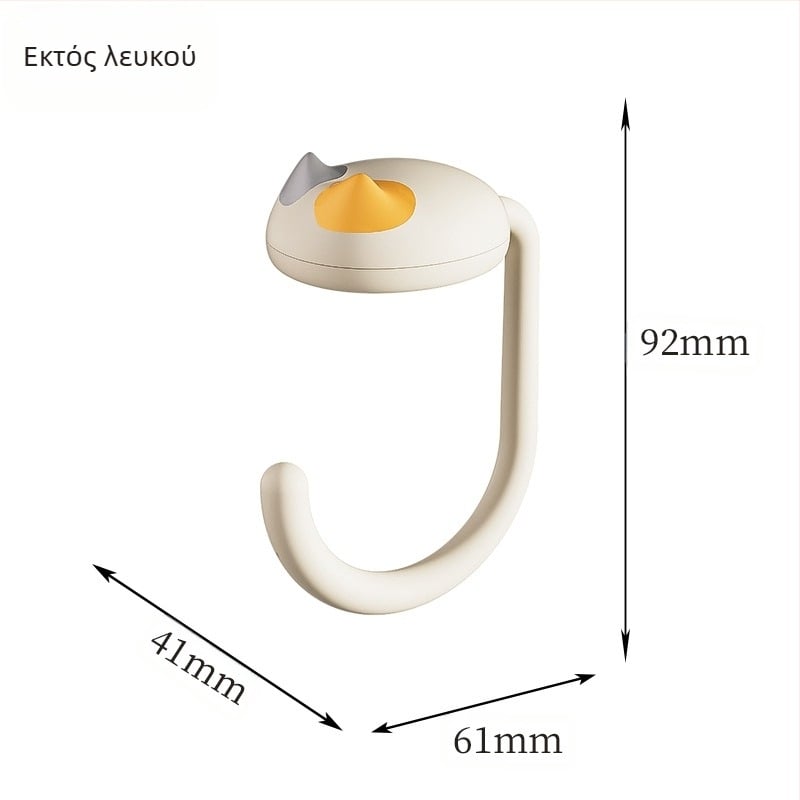 Γάντζος σχολικής τσάντας Γάντζος γραφείου μαθητή Πλαϊνός γάντζο Ράφι γραφείου Επιφάνεια εργασίας Ανθεκτικός γάντζο με φέροντα φορτία Universal
