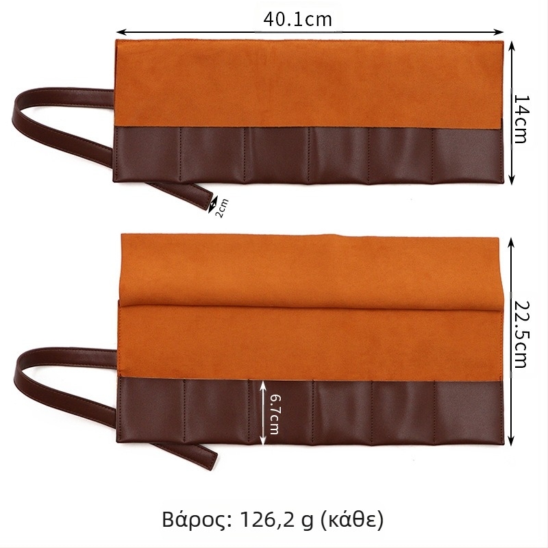 Πολυλειτουργική δερμάτινη τσάντα ρολογιών σε ρετρό στυλ, δημιουργική, πτυσσόμενη, μεγάλης χωρητικότητας, δερμάτινη τσάντα ρολογιών προσαρμοσμένη