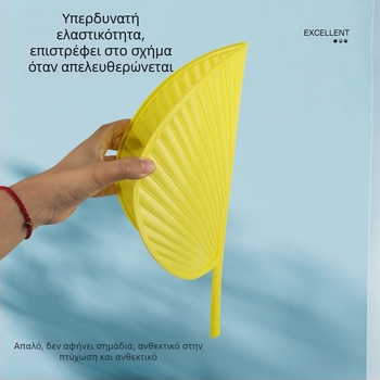 Πλαστικός ανεμιστήρας με φύλλα cattail, παλιομοδίτικος, χειροκίνητος, μη σάπιος καλοκαιρινός ανεμιστήρας, ανεμιστήρας απωθητικός κουνουπιών, ανεμιστήρας μπανάνας, παλιός ανεμιστήρας ηλίανθου, χειροποίητος καλοκαιρινός παιδικός ανεμιστήρας