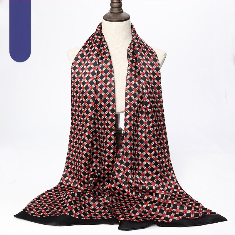 Hangzhou ανδρών καθαρό μετάξι μουριάς μακρύ μαντήλι μαντήλι μαντήλι εργοστάσιο χονδρικής μεταξωτό μαντήλι επαγγελματική διπλή στρώση