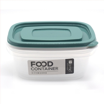 Amazon Hot Sale Preservation Box Εξοικονόμηση χώρου αποθήκευσης κουζίνας Πλαστικό κουτί συντήρησης επικάλυψης Πλαστικό κουτί συντήρησης φούρνου μικροκυμάτων