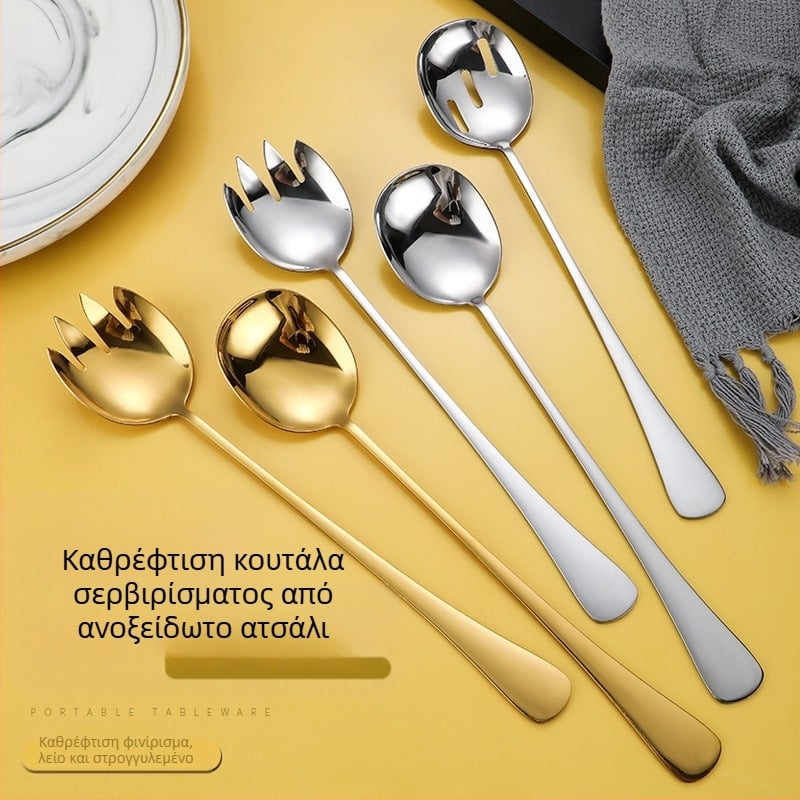 Πιάτα από ανοξείδωτο ατσάλι, κουτάλι, μπουφές, μακρύτερα πιάτα, κουτάλι, οικιακό, ξενοδοχείο, κοινό, κουτάλι, σαλάτα, κουτάλι, σαλάτα, πιρούνι