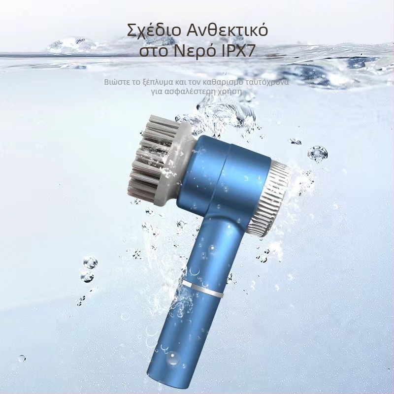 Ηλεκτρική βούρτσα για γλάστρες Επαναφορτιζόμενη βούρτσα καθαρισμού πιάτων Πολυλειτουργική φορητή ασύρματη βούρτσα καθαρισμού γλαστρών Ηλεκτρικό εργαλείο πλυσίματος πιάτων κουζίνας