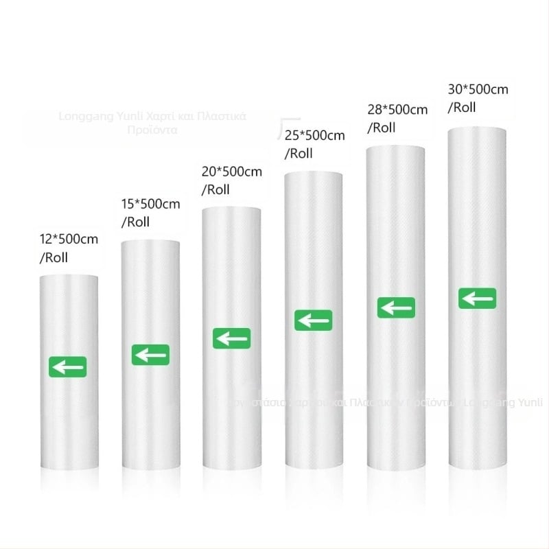 Σακούλα κενού ρολού οικιακής χρήσης, σφραγισμένη σακούλα κενού που διατηρεί φρέσκια, από νέο υλικό συνεξώθησης ποιότητας τροφίμων