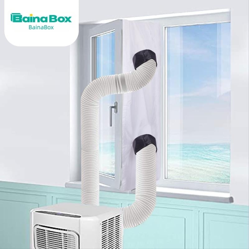 Factory Direct Mobile Air Conditioning αδιάβροχο παρμπρίζ ρυθμιζόμενο λοξό πανί στεγανοποίησης παραθύρου σωλήνα στεγανοποίησης καλύμματος παραθύρου διάφραγμα στεγανοποίησης