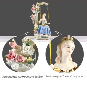 Διακόσμηση κεραμικών χειροτεχνιών ευρωπαϊκού στιλ Διακοσμήσεις σπιτιού Κούνια αυλής Western Γυναικείο σαλόνι Τηλεόραση στολίδια ντουλαπιού