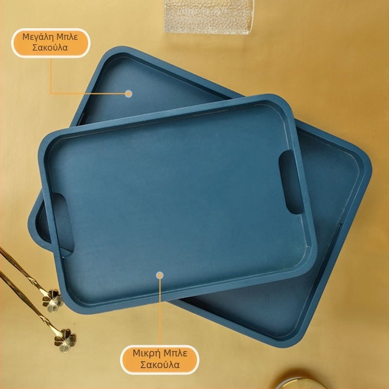 Δίσκος τσαγιού από μπαμπού Morandi χρώμα σπιτιού, ξενοδοχείου, εστιατορίου, σετ τσαγιού, ορθογώνιος δίσκος ψωμιού από μπαμπού, γενιά μαλλιών