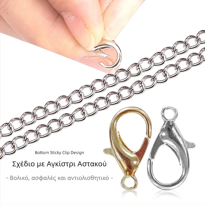 Κορδόνια με αλυσίδα με μαργαριτάρια, παπούτσια χωρίς εγκατάσταση, μεγάλα κορδόνια χωρίς τακούνι, σανδάλια για περπάτημα, με χαλαρούς ανθρώπους, πολλαπλά λουράκια