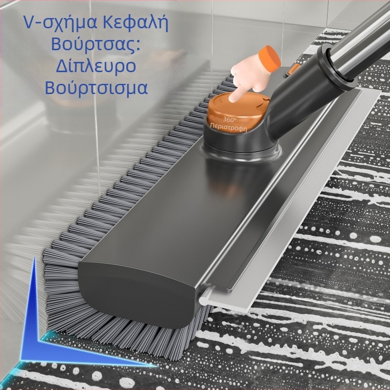 Βούρτσα δαπέδου Gap Brush για τουαλέτα, ειδική σκληρή βούρτσα, δαπέδου με μακριά λαβή, καθαρισμού δαπέδου μπάνιου, χαλιού, βούρτσα τουαλέτας