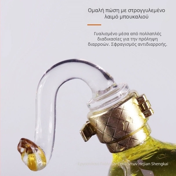 Μπουκάλι κρασιού λιονταριού από υψηλό βοριοπυριτικό γυαλί, δημιουργικό μπουκάλι κρασιού σε σχήμα λιονταριού με ζώα, χωρητικότητας 750ml, τεχνητό φυσητό κρασί