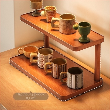 Επιτραπέζια βάση αποθήκευσης Ράφι αποθήκευσης ποτηριών Τραπεζαρία Πάγκος εργασίας Σταθμός εργασίας Κύπελλο νερού Κύπελλο καφέ Σετ τσαγιού Τραπέζι μικρή θήκη ποτηριών