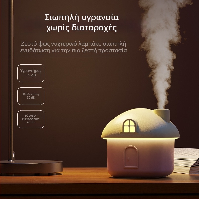 Μίνι υγραντήρας επιφάνειας εργασίας Μικρός υγραντήρας USB Mute Heavy Foam Οικιακός χώρος υπνοδωματίου Πολύχρωμος υγραντήρας φωτός Δώρο χονδρικής
