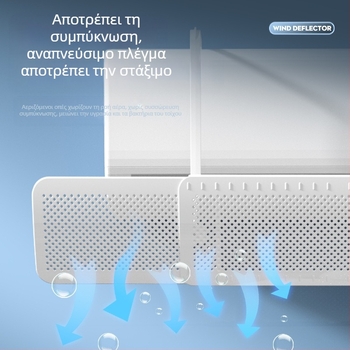 Παρμπρίζ Κλιματιστικού, Αντι-Άμεσο Χτύπημα, Διάφραγμα Εξόδου Αέρα Κλιματιστικού Χωρίς Εγκατάσταση, Εκτροπέας Ανέμου, Χονδρική Χονδρική Διαφράγματος Universal για Τοποθέτηση σε Επίτοιχο Χώρο