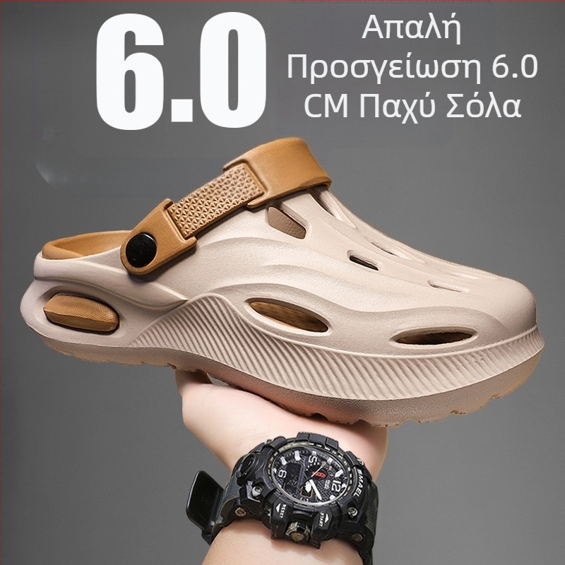 Τσόκαρα για Άνδρες που Αυξάνουν το Ύψος σε Διασυνοριακό Επίπεδο, Καλοκαιρινή Μόδα, Αθλητικά Ρούχα με Χοντρές Σόλες, Παντόφλες με Δάχτυλα, Drop Shipping