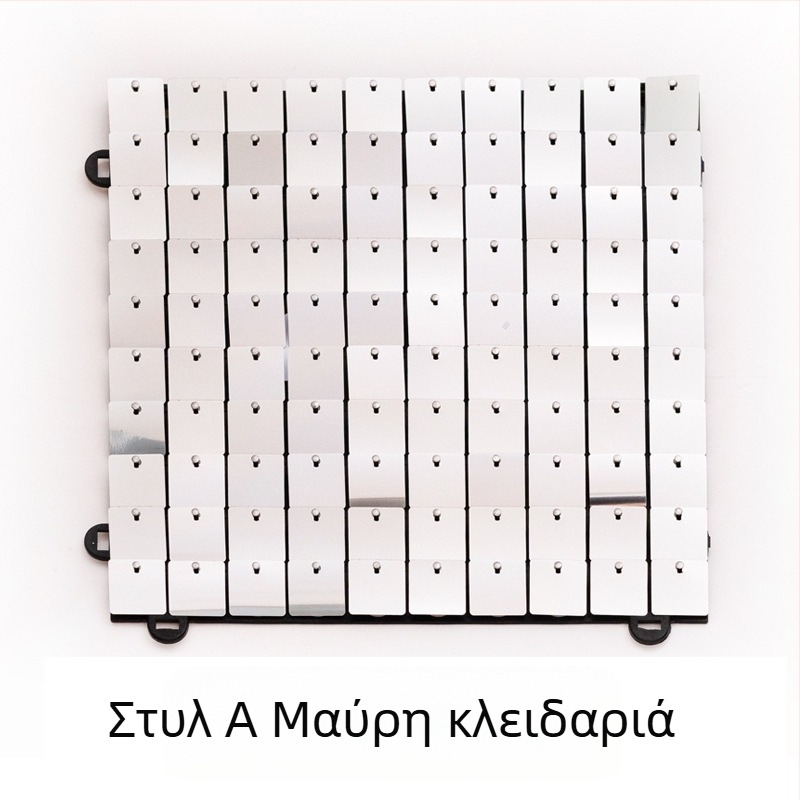 Πιάτο με αγκράφα που κινείται με αέρα, αυτοασφαλιζόμενο, γυαλιστερό πιάτο με αέρα, διακόσμηση τοίχου με φόντο παγιέτες