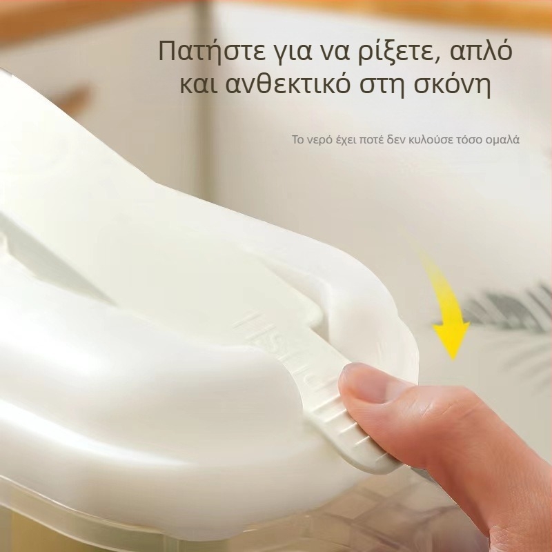 Ιαπωνικό πλαστικό μπουκάλι κρύου νερού για οικιακή χρήση, μεγάλης χωρητικότητας, φίλτρο κρύου νερού, ανθεκτικό σε υψηλή θερμοκρασία, σφραγισμένο ψυγείο, τσαγιέρα χυμού