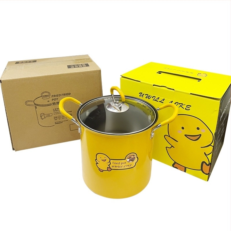 Φριτέζα Tempura Μεγάλης Χωρητικότητας Οικιακή Μικρή Πολυλειτουργική Φριτέζα Χωρίς Άκαπνο με Φίλτρο και Εξοικονόμηση Λαδιού Αντικολλητική Φριτέζα