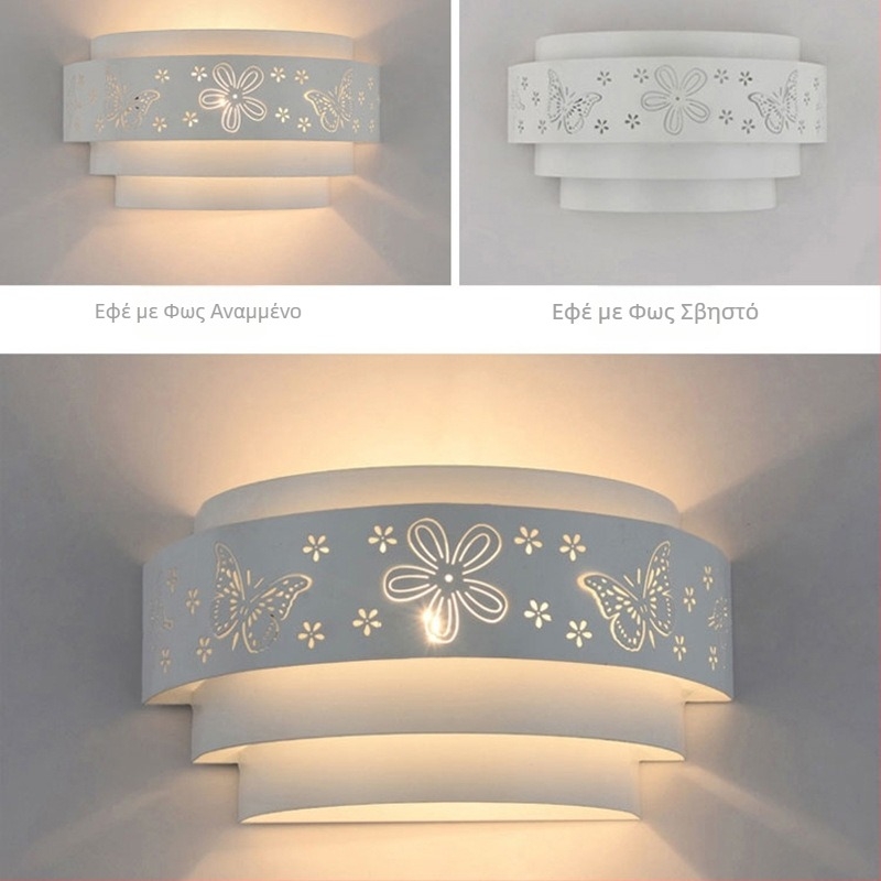 Σύγχρονη απλή σιδερένια λάμπα τοίχου χονδρικής Hotel Aisle Living Room Υπνοδωμάτιο Κομοδίνα Τέχνη τοίχου διακοσμητικού φωτισμού Κατασκευαστής