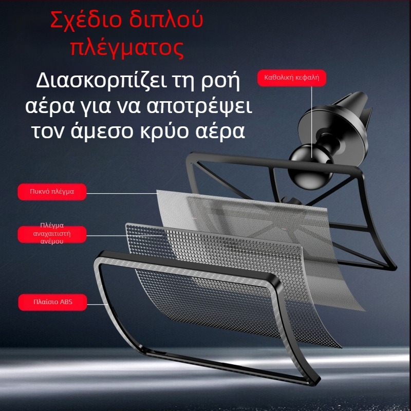 Καλοκαιρινό αντι-άμεσο χτύπημα πρίζας κλιματισμού αυτοκινήτου, διακοσμητικό παρμπρίζ πρίζας κλιματισμού αυτοκινήτου, τροποποιημένο παρμπρίζ