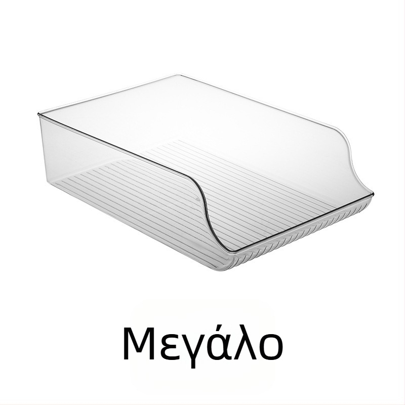 Καλοκαιρινό ψυγείο ποτών διπλής στρώσης κουτί αποθήκευσης πλαστικό διαφανές πτυσσόμενο δοχείο μπύρας κόλα τύπου συρταριού αποθήκευσης