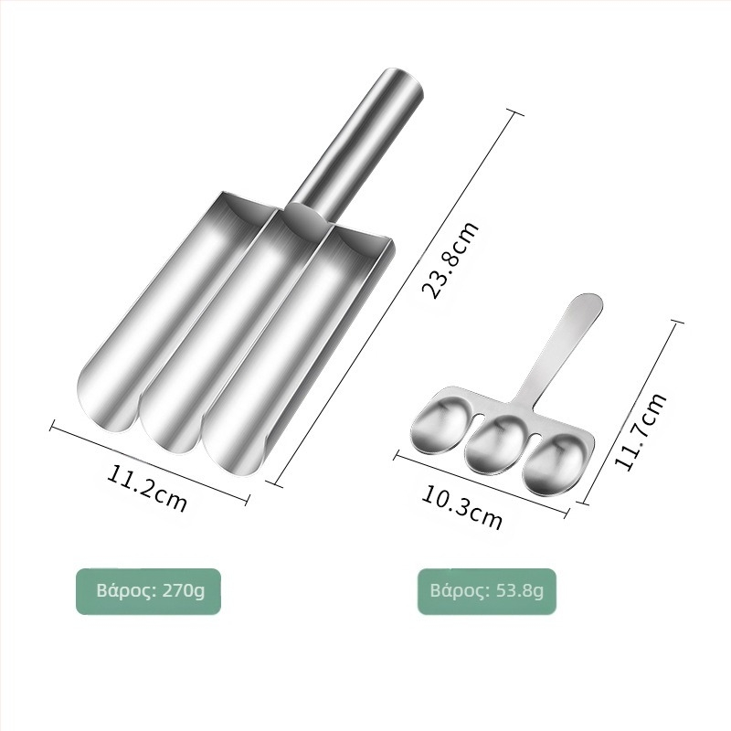 Μηχανή κεφτέδων Spot 304 από ανοξείδωτο ατσάλι για κεφτεδάκια, τεχνούργημα ψαριού, καλούπι κεφτέδων, συρόμενο καλούπι γαρίδας για κροκέτα