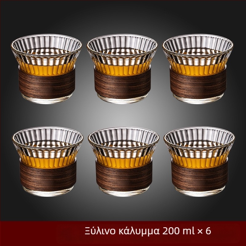 Βοροπυριτικό γυάλινο δοχείο piaoyi Κύπελλο υψηλής θερμοκρασίας ανθεκτικό στην τσαγιέρα τσαγιέρα διαχωρισμού τσαγιού ξύλινη λαβή τσαγιέρα λουλουδιών οικιακό σετ τσαγιού