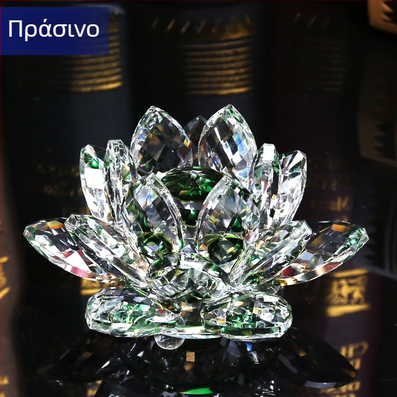 Κρυστάλλινο Γυαλί Λωτού Στολίδι Γυαλιά Κινητού Τηλεφώνου Πάγκος Κοσμημάτων Δημιουργικές Διακοσμήσεις Κινέζικα Είδη Σπιτιού