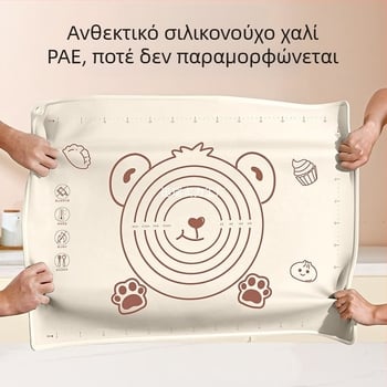 Πάνελ σιλικόνης ποιότητας τροφίμων, παχύρρευστο ζυμωτήριο, μεγάλο ζυμωτήριο, σανίδα κοπής, χονδρική, αντιολισθητικό ψητό ρολό