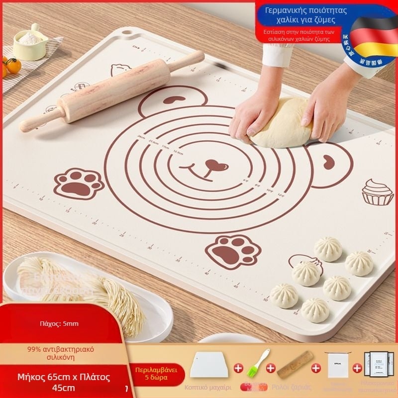 Πάνελ σιλικόνης ποιότητας τροφίμων, παχύρρευστο ζυμωτήριο, μεγάλο ζυμωτήριο, σανίδα κοπής, χονδρική, αντιολισθητικό ψητό ρολό