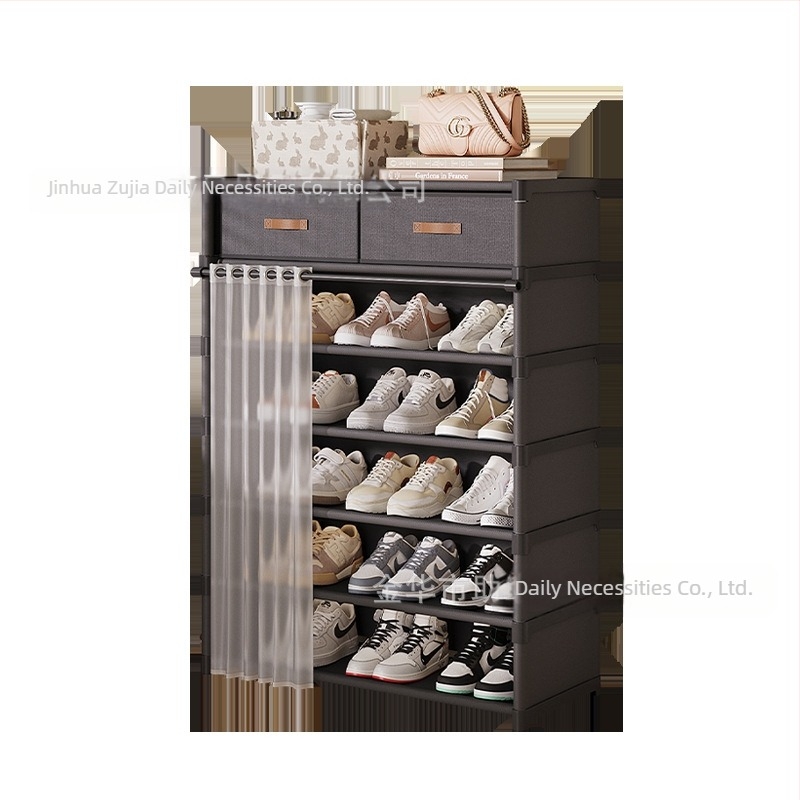 Ράφι παπουτσιών για την είσοδο του σπιτιού Πολυστρωματικό ντουλάπι αποθήκευσης παπουτσιών με συρτάρια Απλό ντουλάπι παπουτσιών για ενοικιαζόμενη κατοικία που δεν καταλαμβάνει χώρο