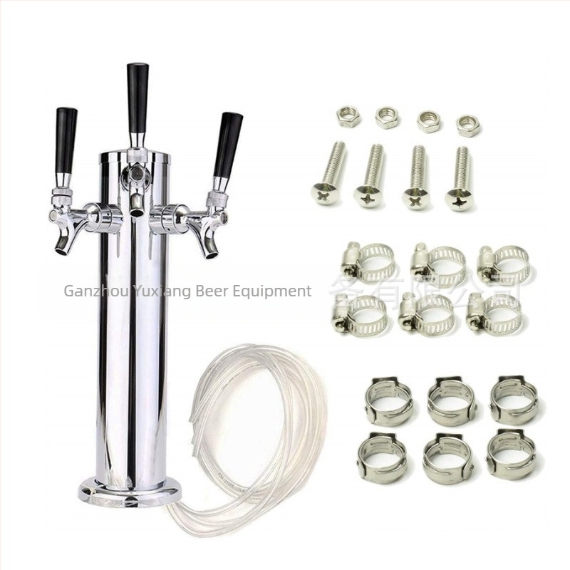 Κυλινδρική μηχανή μπύρας στήλης κρασιού, κεφαλή κρασιού 304 από ανοξείδωτο χάλυβα χωρίς μπαρ, εστιατόριο, άμεσες πωλήσεις εργοστασίων