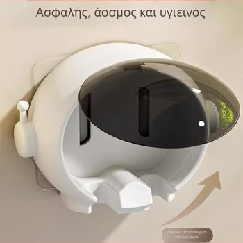 Βάση οδοντόβουρτσας Επιτοίχια βάση οδοντόβουρτσας χωρίς τρυπάνι, βάση τοίχου για ηλεκτρική οδοντόβουρτσα μπάνιου με κινούμενα σχέδια